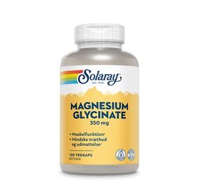 Solaray Magnesium Glycinate 120kaps 350 mg - REN velvære