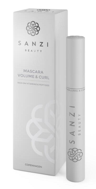 Billede af Sanzi Beauty Mascara Volume & Curl, Sort, 6ml. hos Ren-velvaereshop.dk