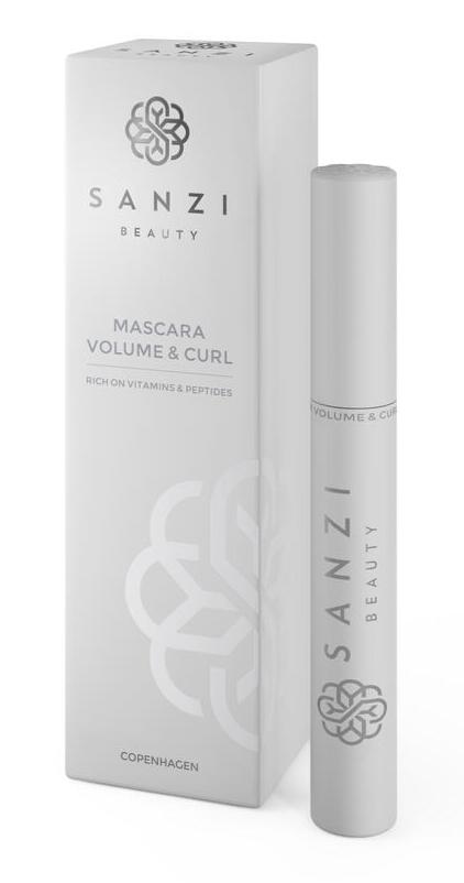 Billede af Sanzi Beauty Mascara Volume & Curl, Brun, 6ml.