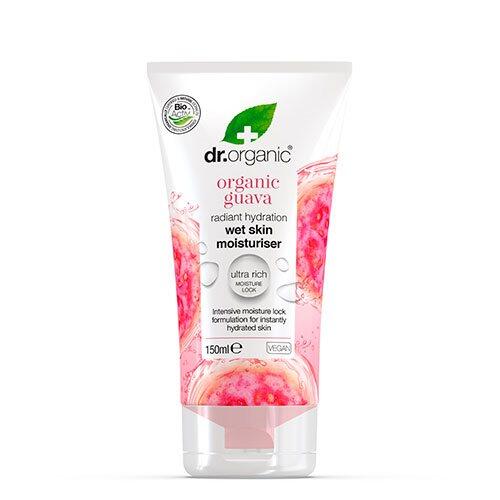 Se Dr. Organic Guava Wet Skin Moisturiser, 150ml hos Ren-velvaereshop.dk