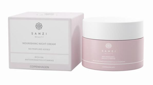 Se Sanzi Beauty Nourishing Night Cream, 50ml. hos Ren-velvaereshop.dk