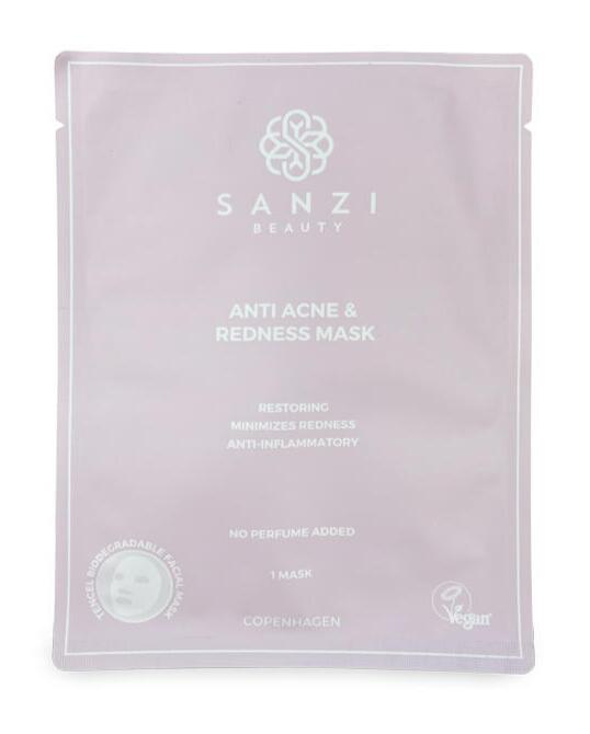 Billede af Sanzi Beauty Anti Acne & Redness Mask, 1stk, 25ml.