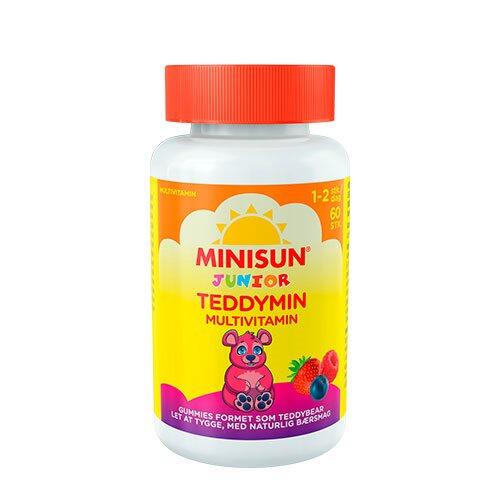 Billede af Biosym Teddymin Multivitamin Junior, 60 gum hos Ren-velvaereshop.dk