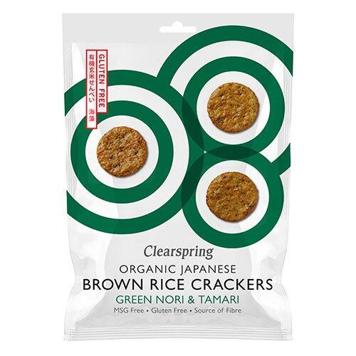 Se Rice Cracker Nori tang & Tamari Ø, 40g hos Ren-velvaereshop.dk