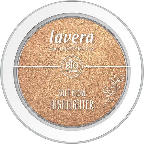 Se Lavera Highlighter Soft Glow Sunrise Glow 01, 5,5g hos Ren-velvaereshop.dk