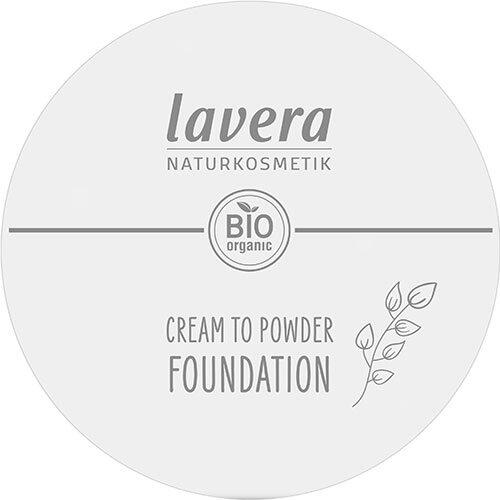 Se Lavera Cream to Powder Foundation 01 Light, 10,5g hos Ren-velvaereshop.dk