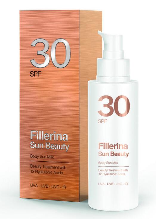 Billede af Fillerina Sun Beauty Body Sun Milk, SPF30, 150ml.
