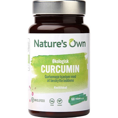Curcumin Økologisk - 60 kapsler - Natures Own