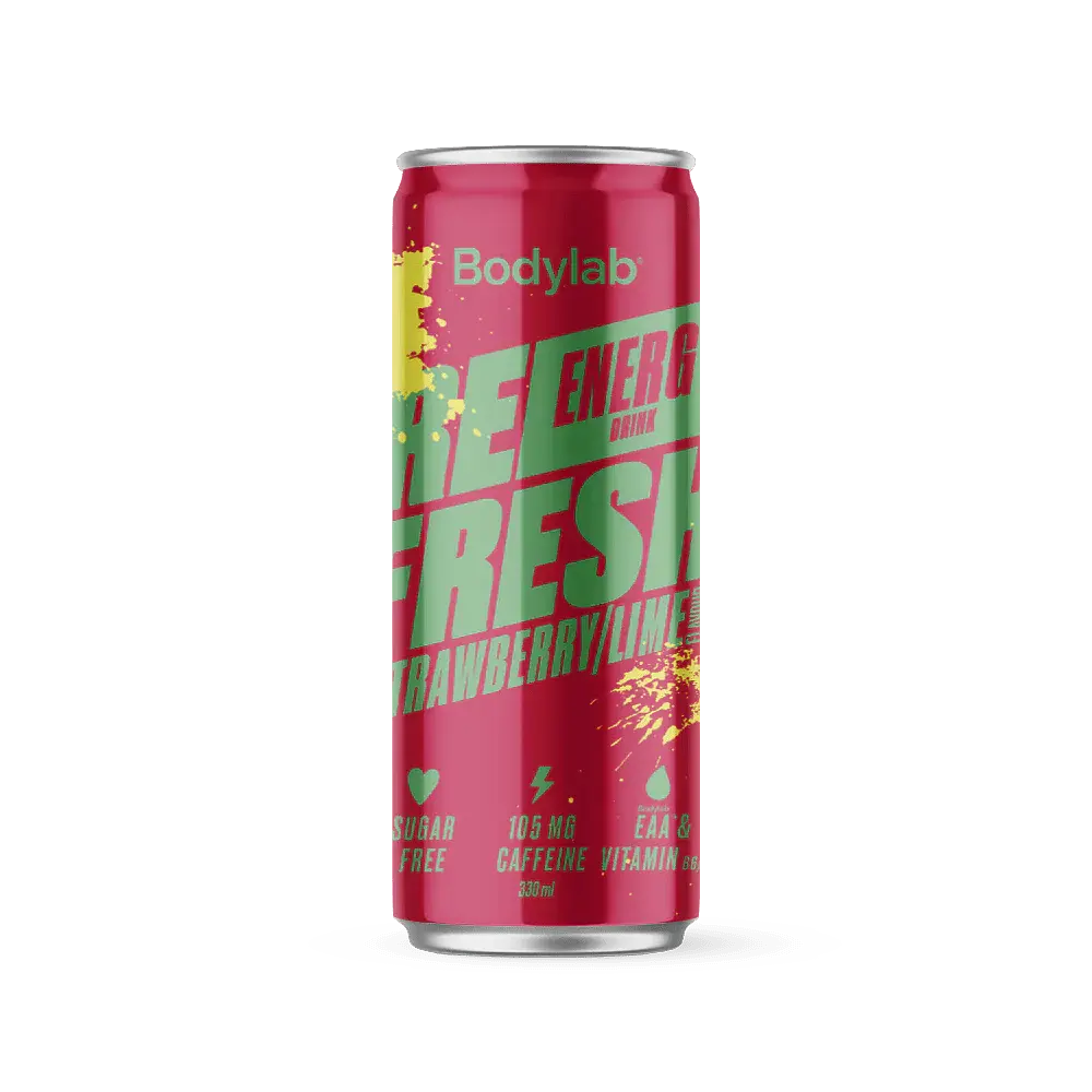 Billede af Bodylab Refresh Energy Drink - strawberry/lime, 330ml