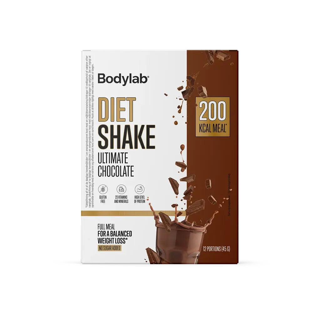 Billede af Bodylab Diet Shake - Ultimate chocolate, 12x45 g