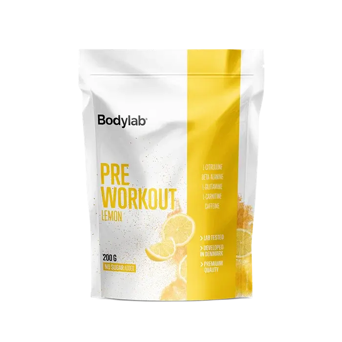 Billede af Bodylab Pre Workout - lemon, 200g