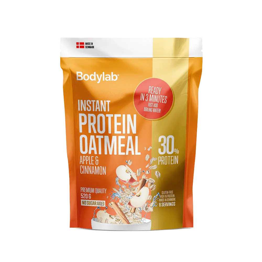 Billede af Bodylab Instant Protein Oatmeal - apple & cinnamon, 520g