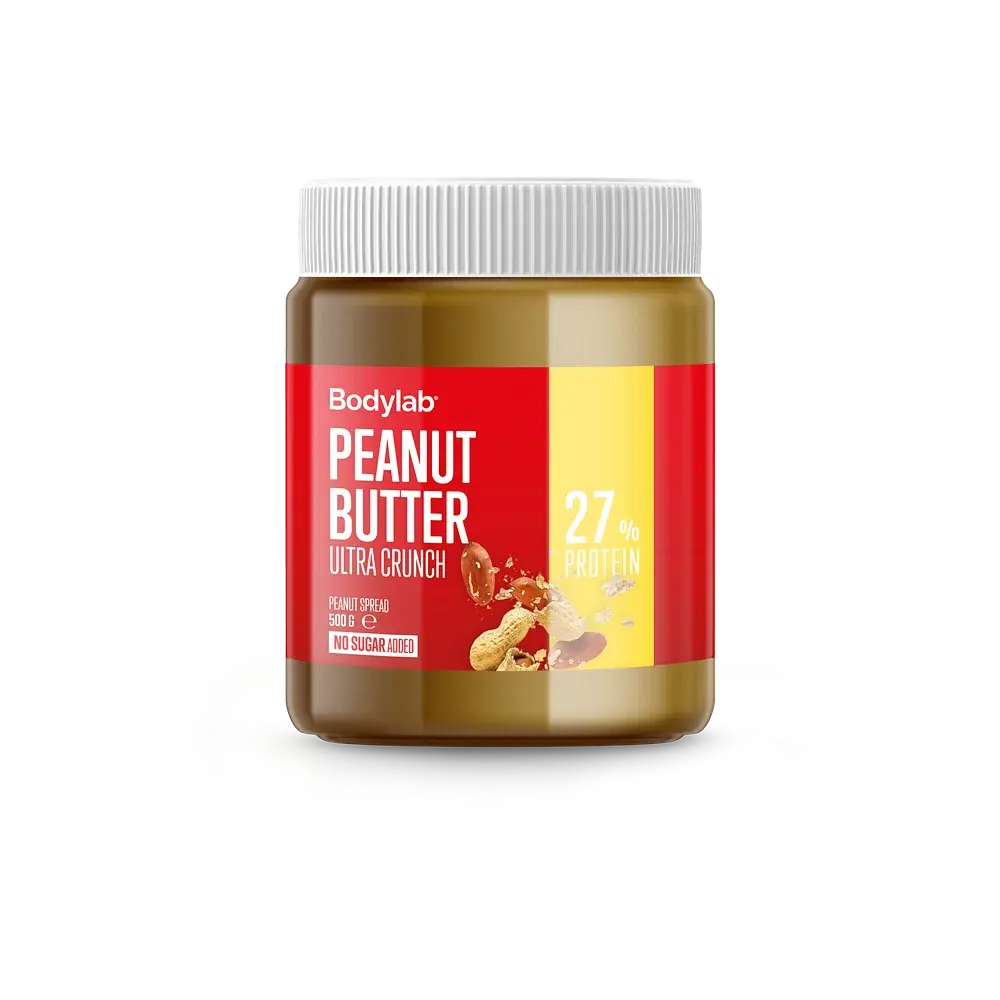 Billede af Bodylab Peanut Butter - ultra crunch, 500g hos Ren-velvaereshop.dk