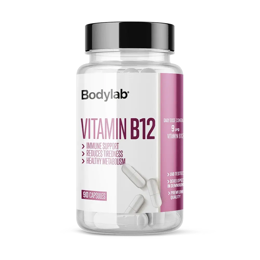 Billede af Bodylab Vitamin B12, 90 stk. hos Ren-velvaereshop.dk