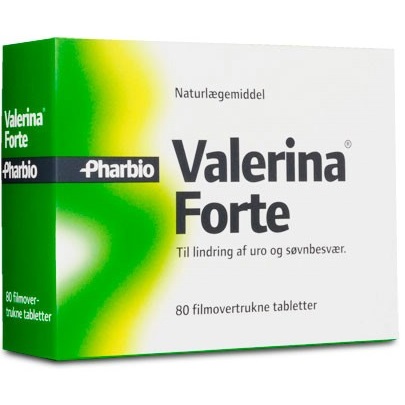 Billede af Valerina Forte (Baldrian) 80 tabletter hos Ren-velvaereshop.dk