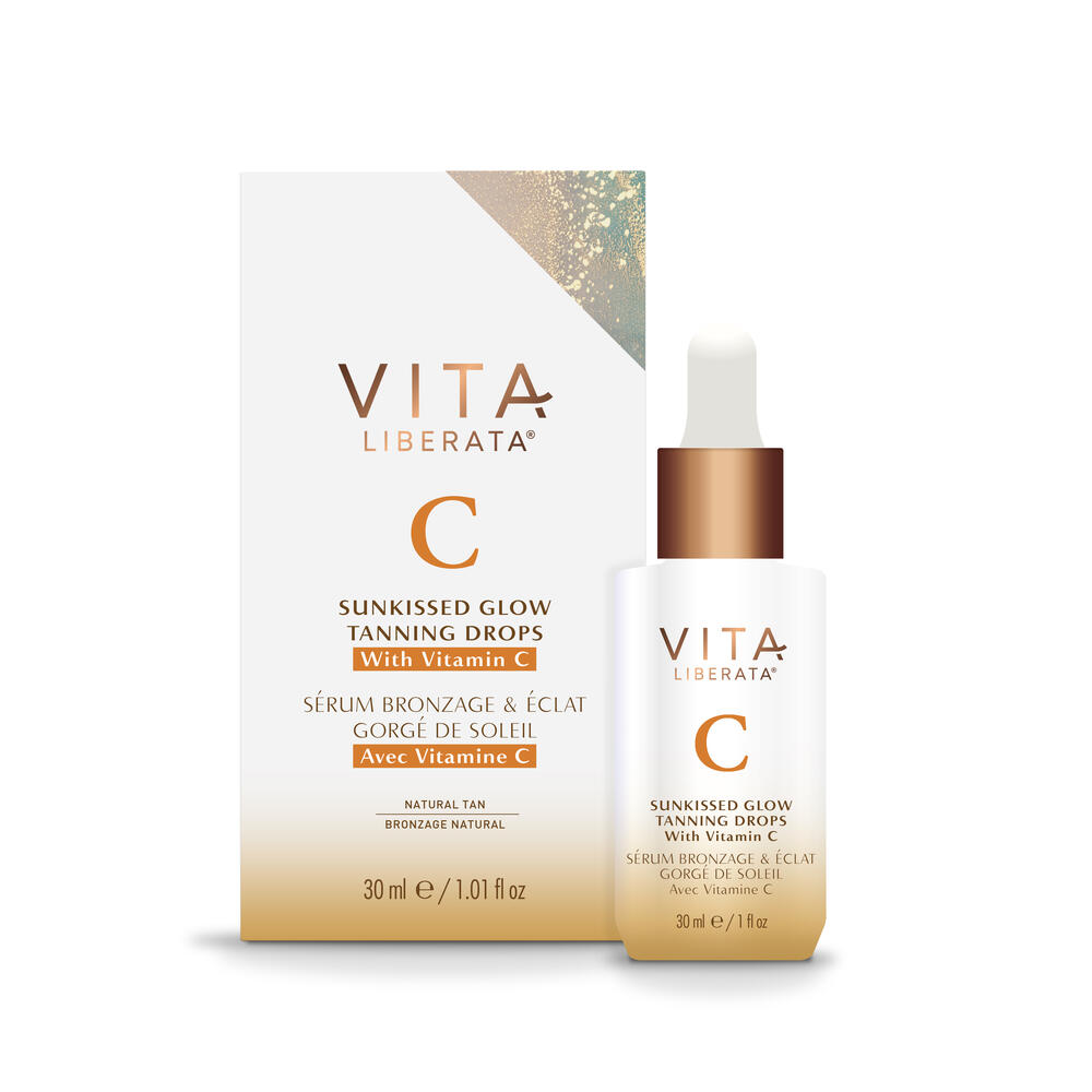 Se Vita Liberata Sunkissed Glow Tanning Drops with Vitamin C, 30ml hos Ren-velvaereshop.dk