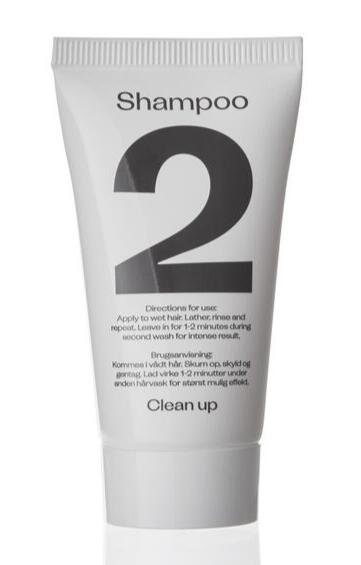 Clean Up Shampoo 2, 25ml.