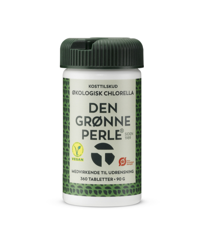 Chlorella Den Grønne Perle - 360 Stk.. 360 stk.. - REN velvære