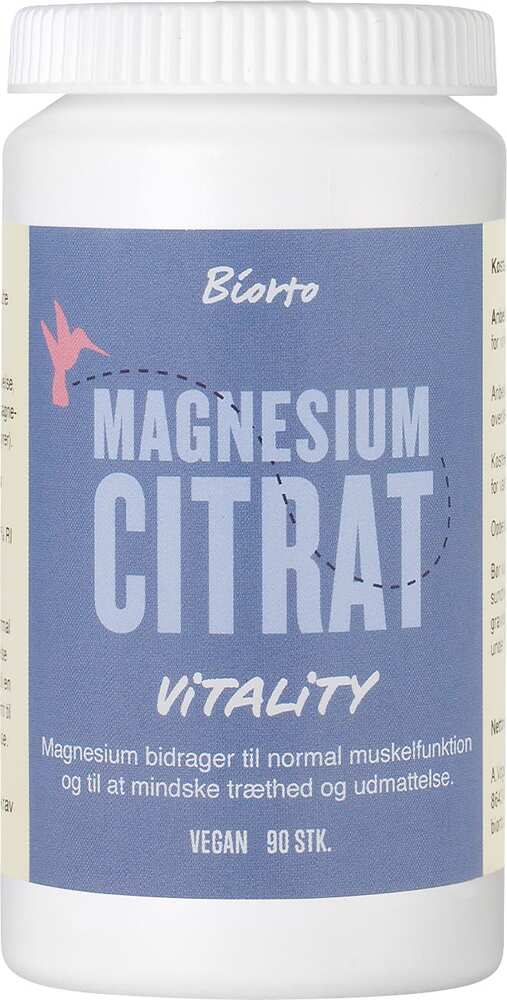 Billede af Biorto Magnesium Citrat Vitality, 90kap.