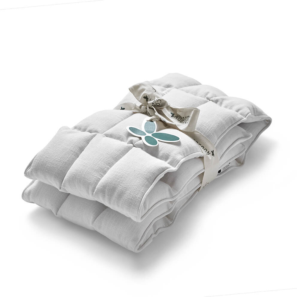 Cocoon Kapok Sengerand Til Juniorseng 70×140 Soft Beige - REN velvære