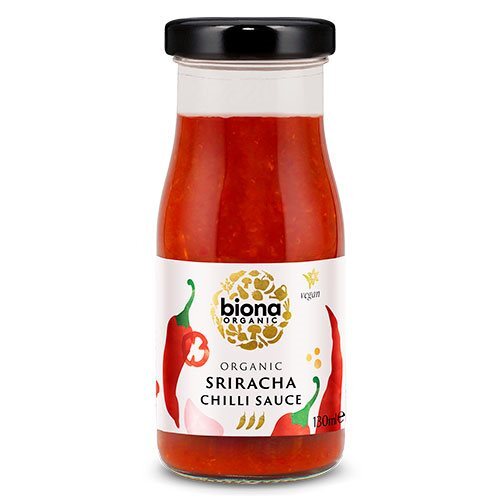 Billede af Biona Organic Sriracha chilisauce Ø, 130ml hos Ren-velvaereshop.dk