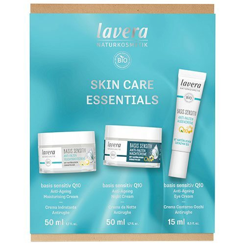 Billede af Lavera Gift Set Face Care Q10 - Moisturising Cream, Night Cream, Eye Cream hos Ren-velvaereshop.dk