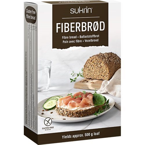 Fiberbrød glutenfri, 250g