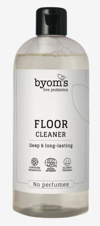 Se Byoms Probiotic Floor Cleaner - Ecocert, No Perfumes, 400ml. hos Ren-velvaereshop.dk