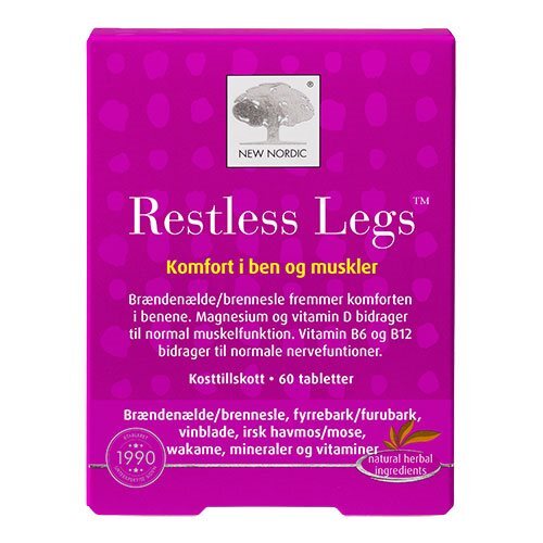 Billede af New Nordic Restless Legs, 60tab hos Ren-velvaereshop.dk