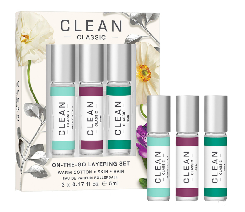 Billede af Clean Classic On-the-Go Layering Set 2023, 3x5ml.