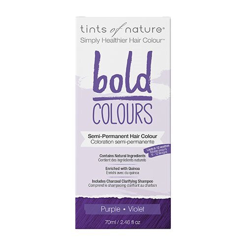 Se Tints of Nature Bold Purple hårfarve, 70ml hos Ren-velvaereshop.dk