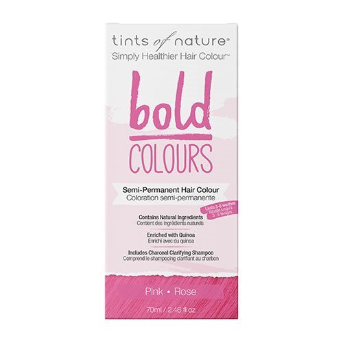 Se Tints of Nature Bold Pink hårfarve, 70ml hos Ren-velvaereshop.dk