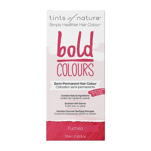 Se Tints of Nature Bold Fucsia hårfarve, 70ml hos Ren-velvaereshop.dk