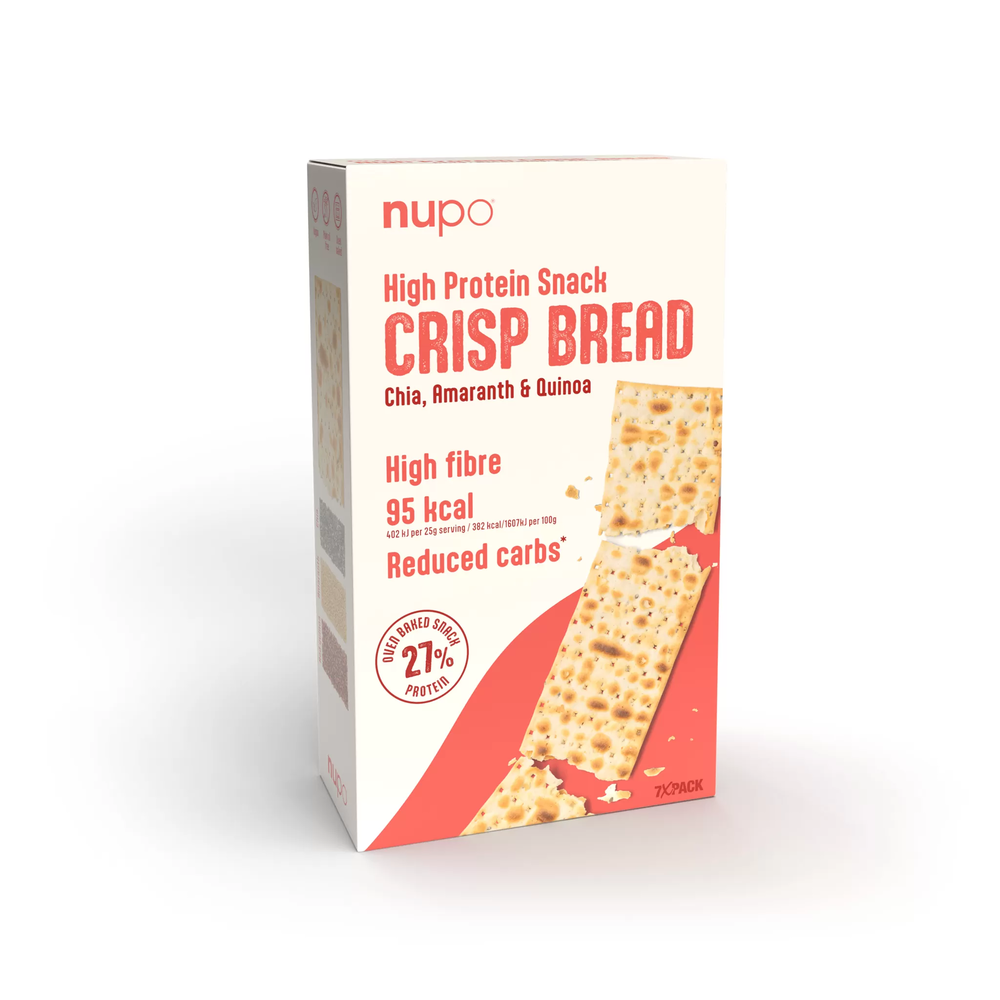 Billede af Nupo High Protein Snack Crisp Bread, 7stk. hos Ren-velvaereshop.dk