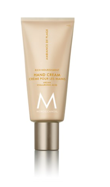 Se Moroccanoil Hand Cream Ambiance De Plage, 40ml hos Ren-velvaereshop.dk