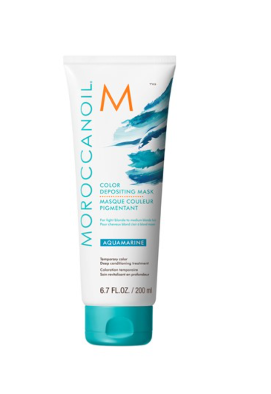 Billede af Moroccanoil Aquamarine Color Depositing Mask, 200ml