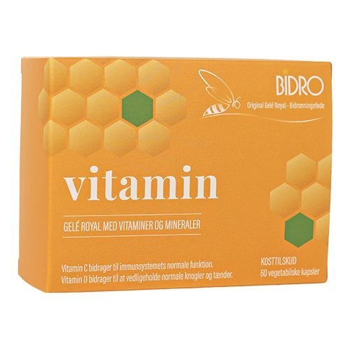 Billede af Bidro Vitamin 60 veg. kapsler hos Ren-velvaereshop.dk