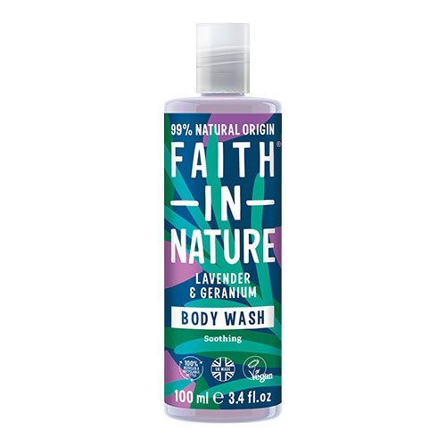 Billede af Faith In Nature Body Wash Lavendel & Geranium, 100ml