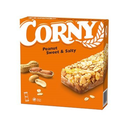 Se Corny Sweet & Salty, 6x25g. hos Ren-velvaereshop.dk