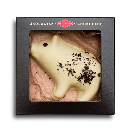 Økoladen Marcipangris Lakrids 45g