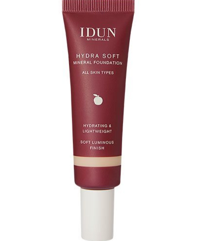 IDUN minerals Hydrasoft Mineral Foundation Freja 253 30 ml - REN velvære