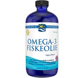 Nordic Naturals Omega-3 Fiskeolie Citronsmag 473 ml - REN velvære