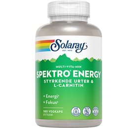 Solaray Spektro Energy 180kap - REN velvære