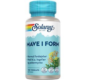 Solaray Mave i Form 100kap - REN velvære