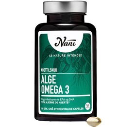 Nani Alge Omega 3 90kap - REN velvære