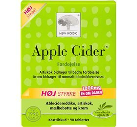 New Nordic Apple Cider 90tab - REN velvære