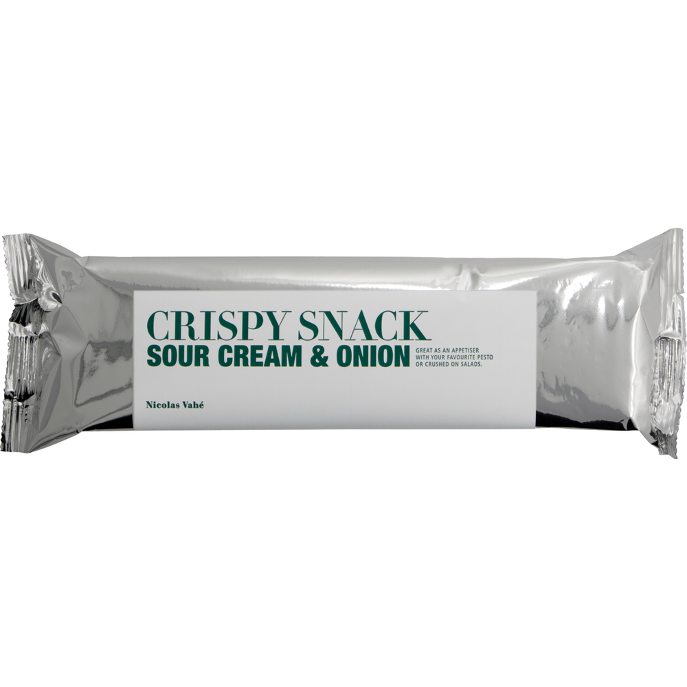 Nicolas Vahé Crispy snack, Sour cream & onion, 75g.