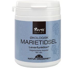 Marietidsel kapsler Ø, 180kap. billede