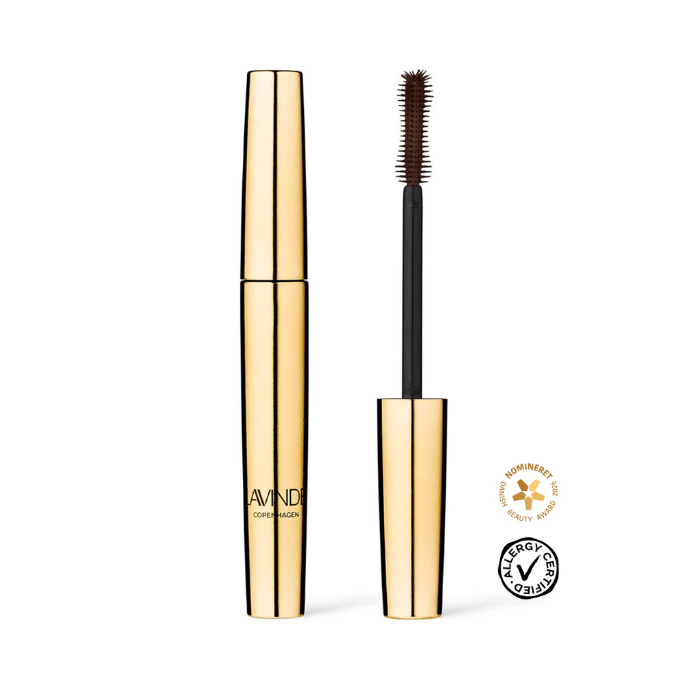 Lavinde Beyond Waterproof - Volume & Curl Mascara with eyelash serum brun