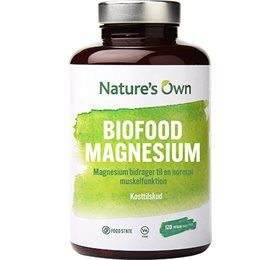 Natures Own Biofood Magnesium, 120tab.